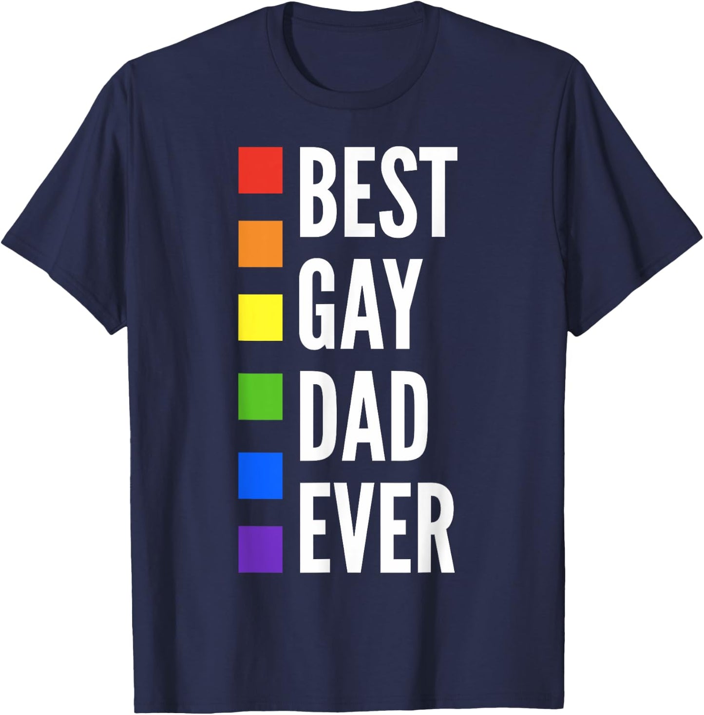 Ultimate Gay Dad into Dad-ing T-Shirt - T-Shirt | Navy