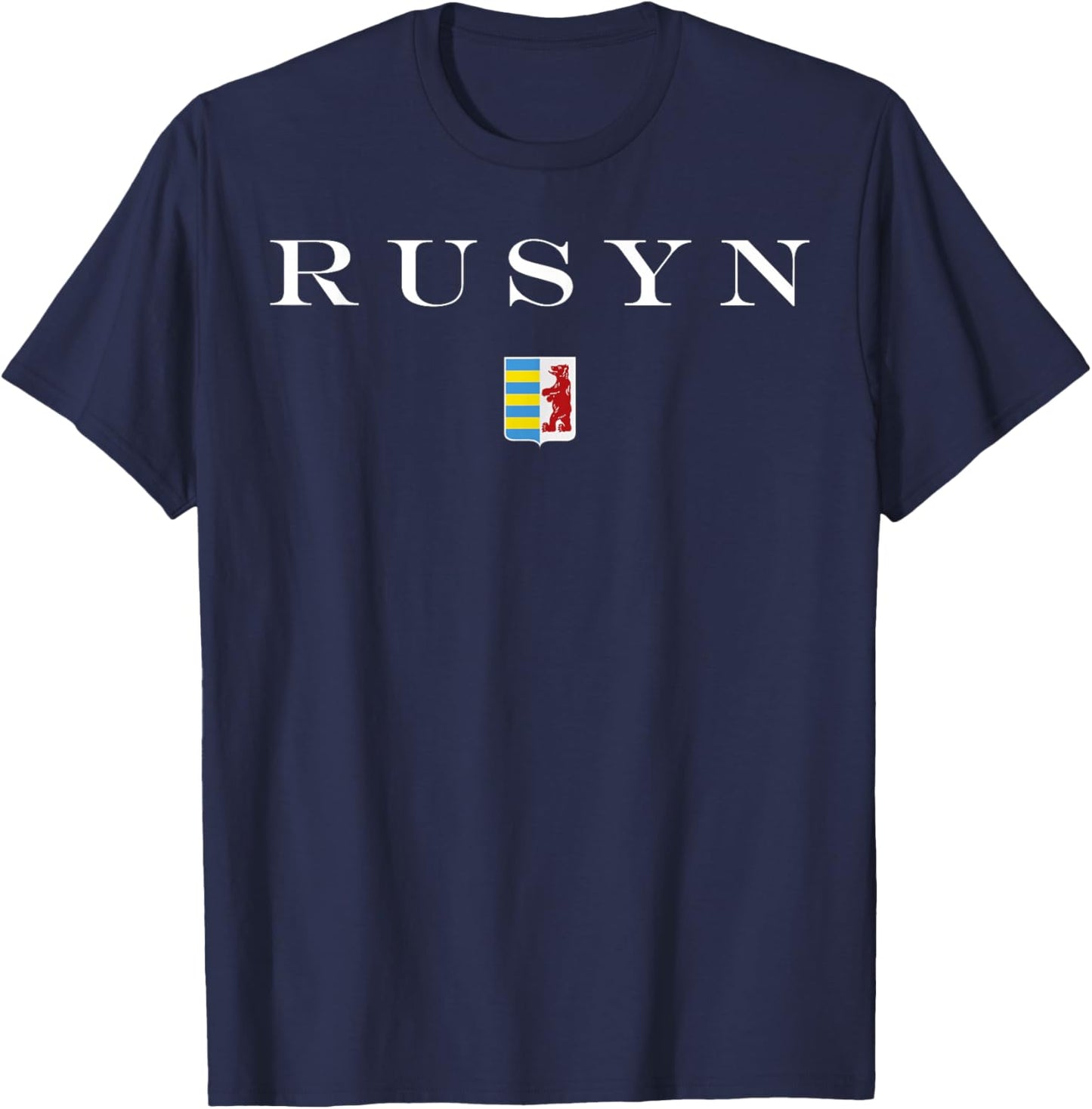 Rusyn Carpatho Slavic ethnic Carpathian diaspora Ruthenians T-Shirt - T-Shirt | Navy