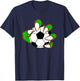 Monster Claw Football Ball Design Sport Lovers T-Shirt - T-Shirt | Navy