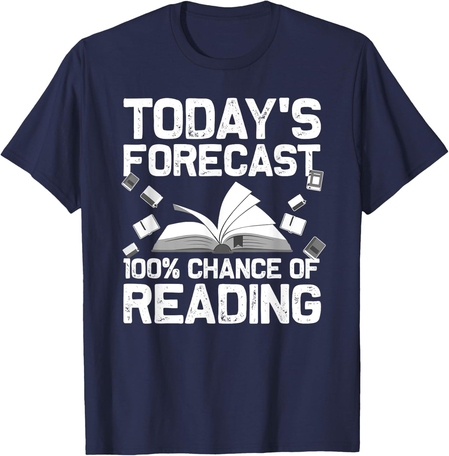 Funny Reading Art Women Bookworm Reading Book Lovers T-Shirt - T-Shirt | Navy