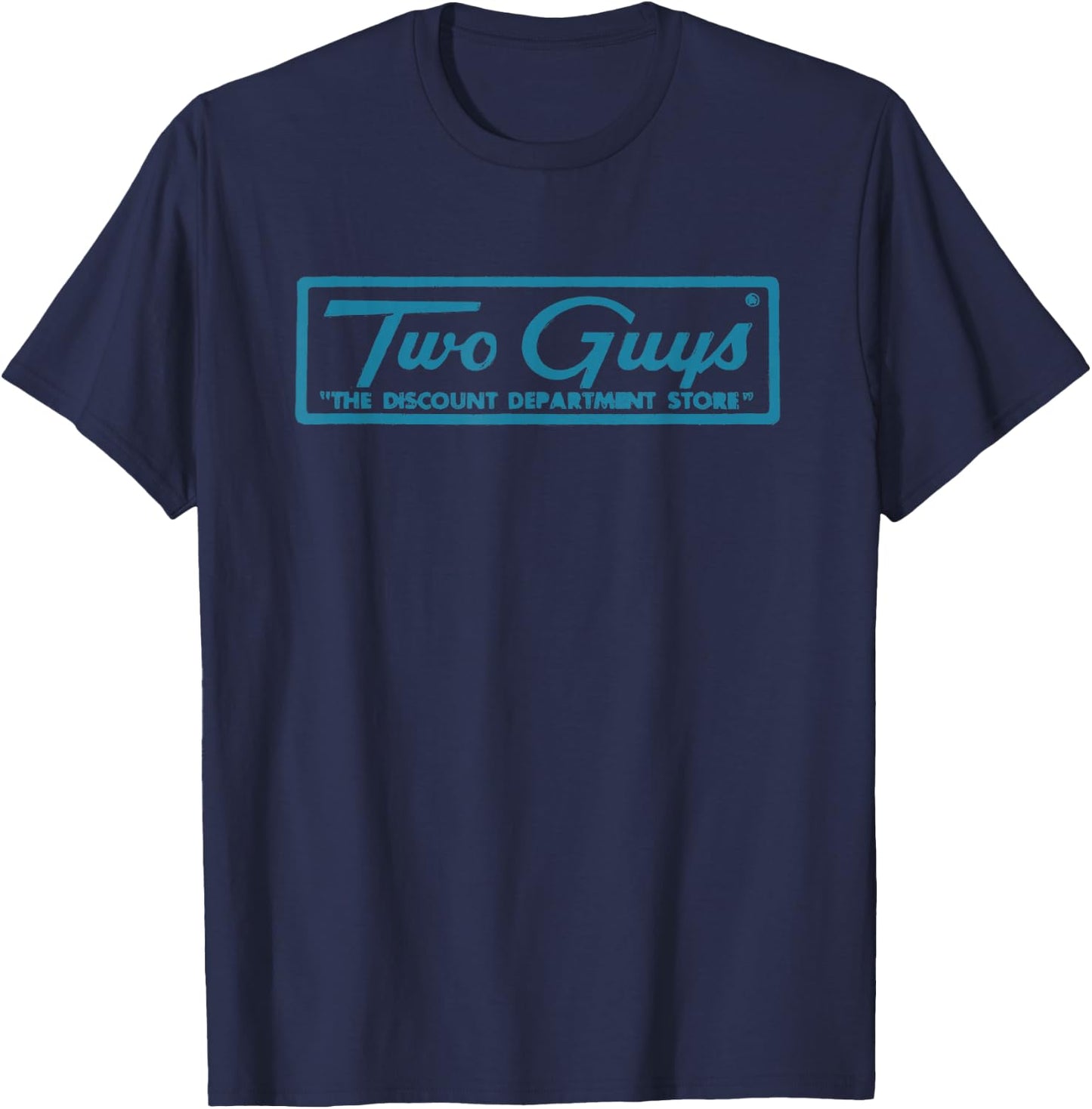 Two Guys Store Retro Vintage T-Shirt - T-Shirt | Navy