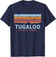 Tugaloo State Park Georgia Retro Cool T-Shirt - T-Shirt | Navy