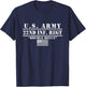 22nd Infantry Regiment Fort Drum New York 22nd Inf Regt T-Shirt - T-Shirt | Navy