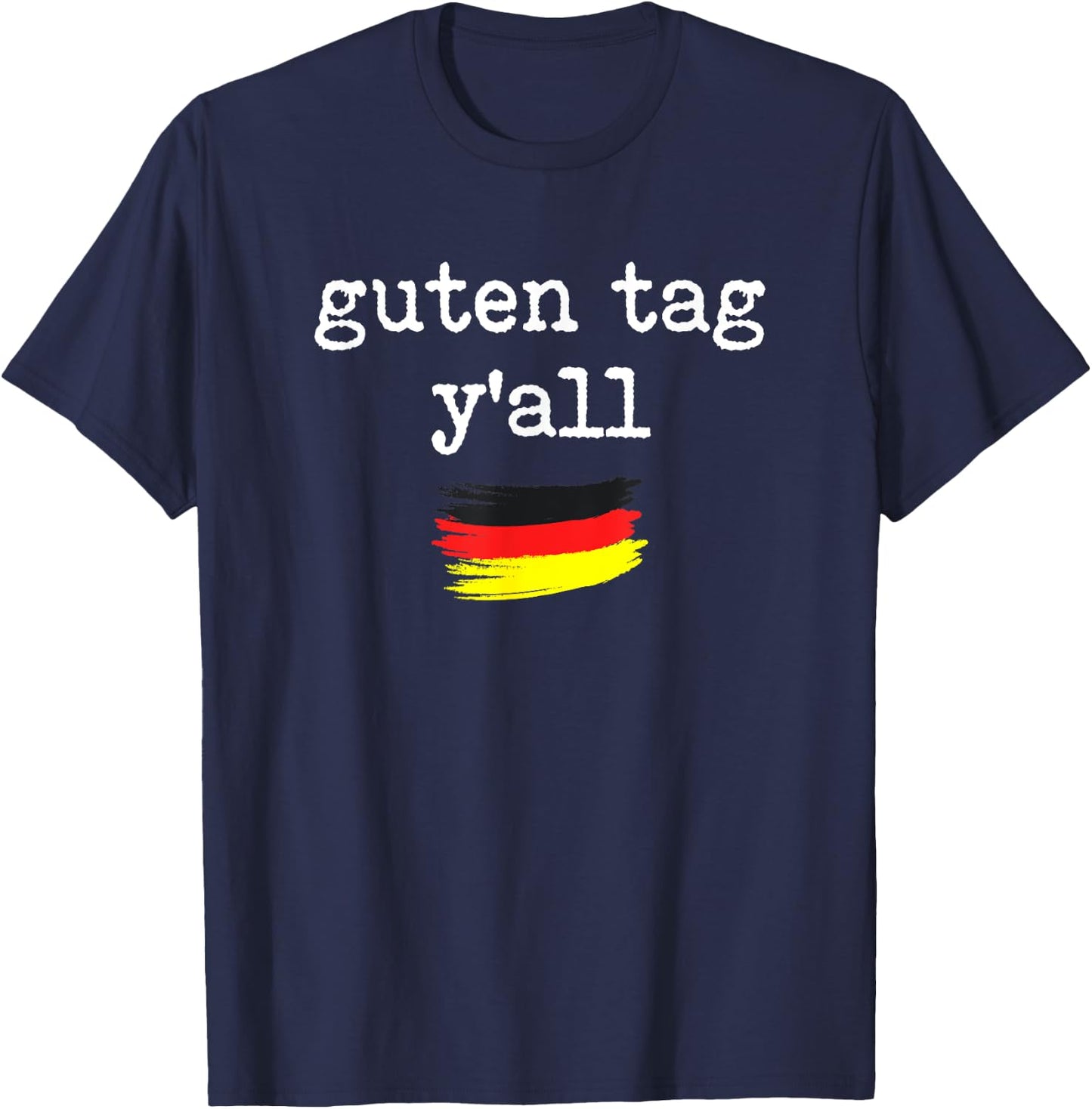 Oktoberfest Costume Ideas Funny Outfit Texas German Flag T-Shirt - T-Shirt | Navy