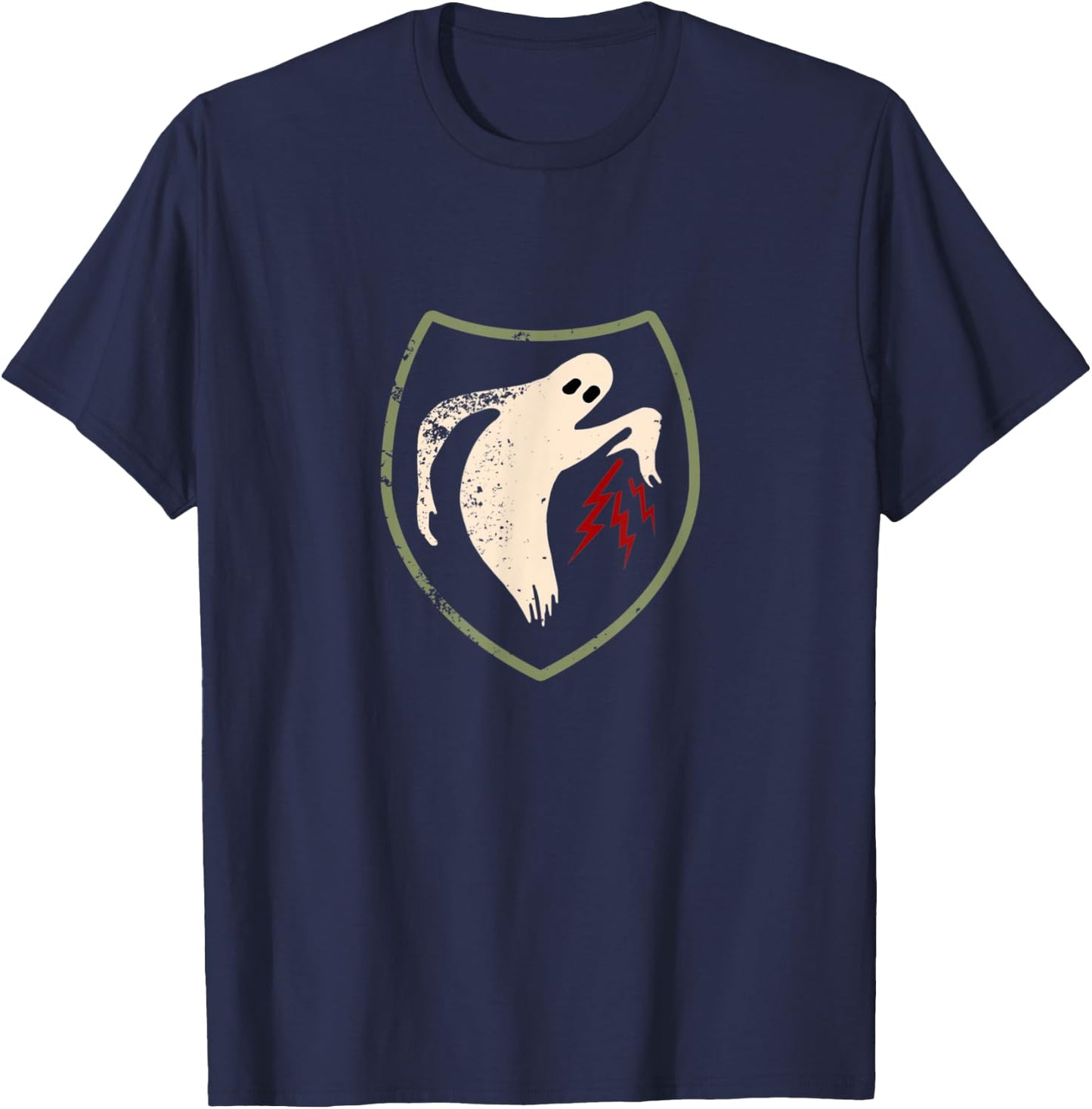 WWII Ghost Allied Unit 23rd Headquarters Special Troops T-Shirt - T-Shirt | Navy