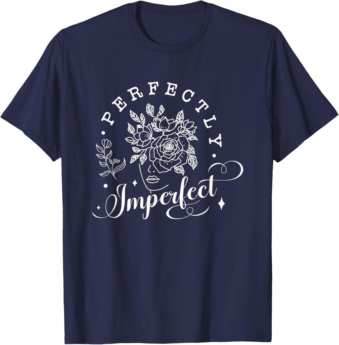 Perfectly God Christian Imperfect Religious Gift Shirt T-Shirt - T-Shirt | Navy