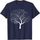 Funny AP Calculus Algebra Tree Math Teacher Nerd Geek T-Shirt - T-Shirt | Navy