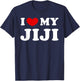 I Love My Jiji, I Love My Jiji T-Shirt - T-Shirt | Navy