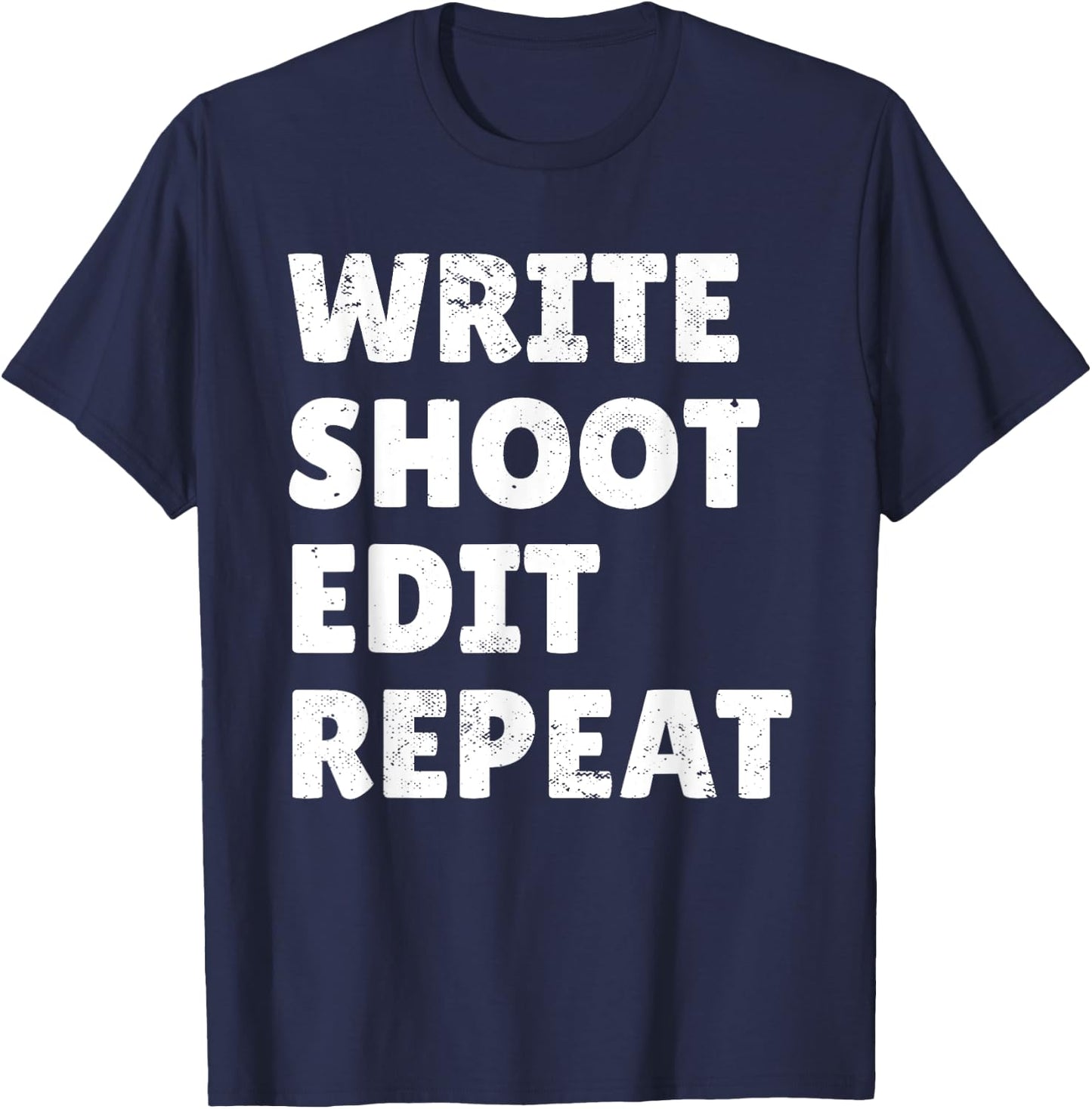 Movie Producer Video Production Filmmaker Film Director T-Shirt - T-Shirt | Navy