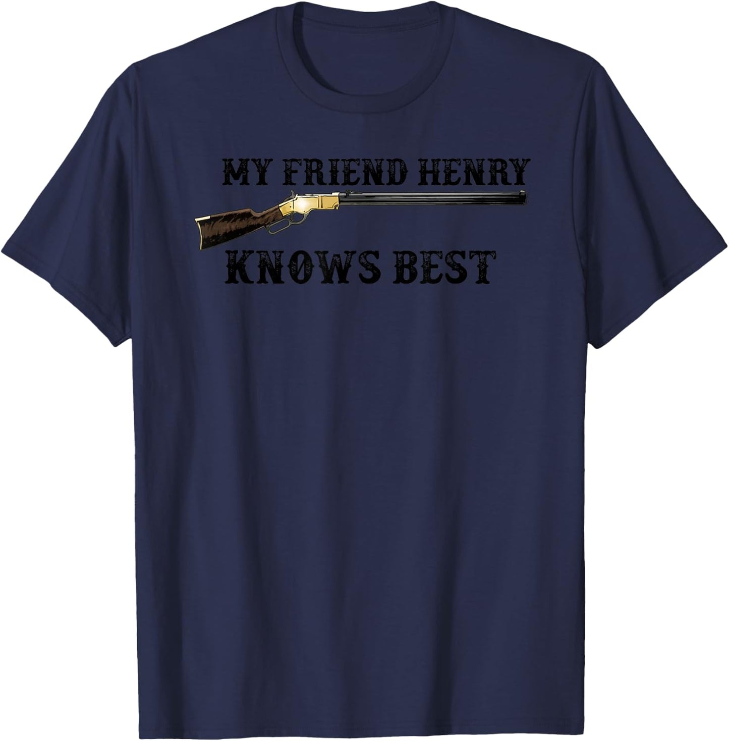 Henry Rifle T-Shirt - T-Shirt | Navy