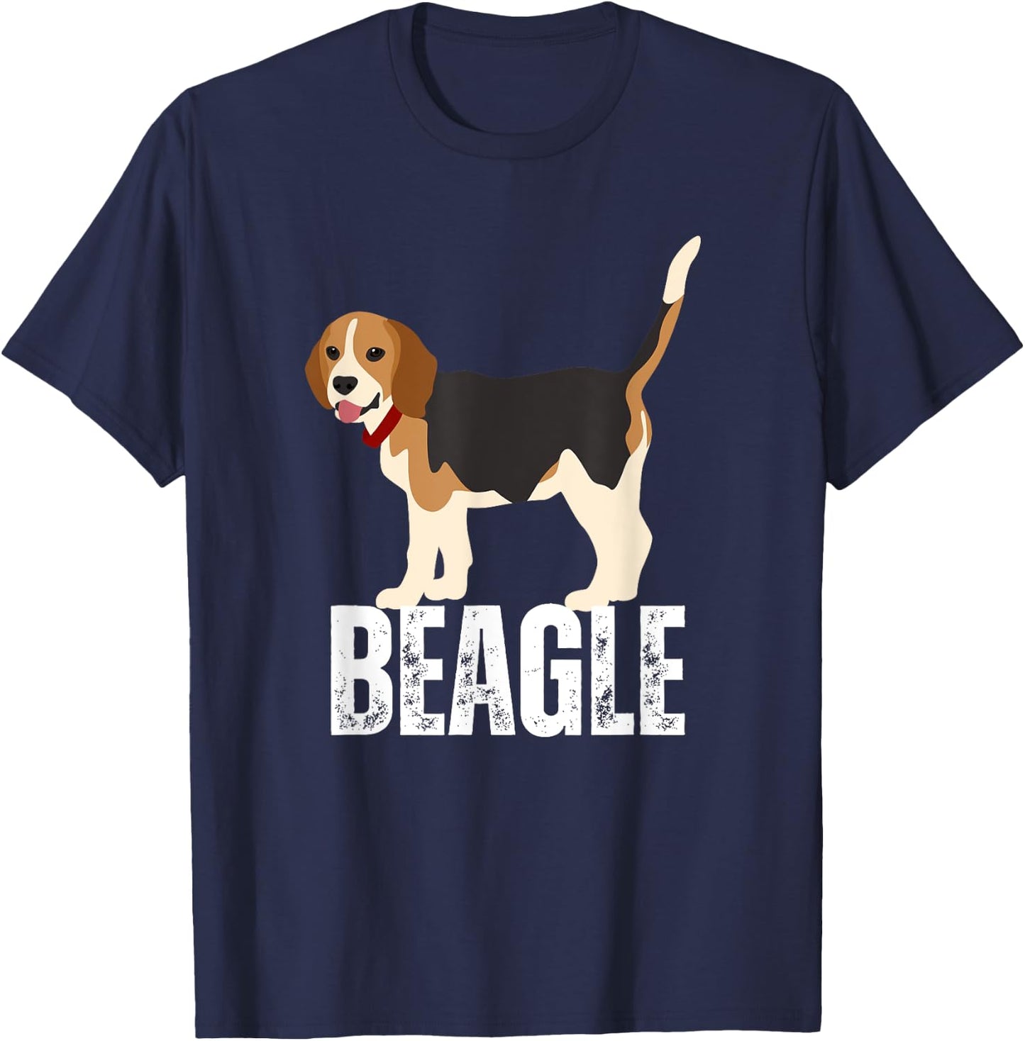 Dog Lover Gifts Beagle Women's Shirt Beagle Men's T-Shirt - T-Shirt | Navy