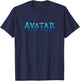 Avatar: The Way of Water Under Sea Watercolor Logo T-Shirt - T-Shirt | Navy