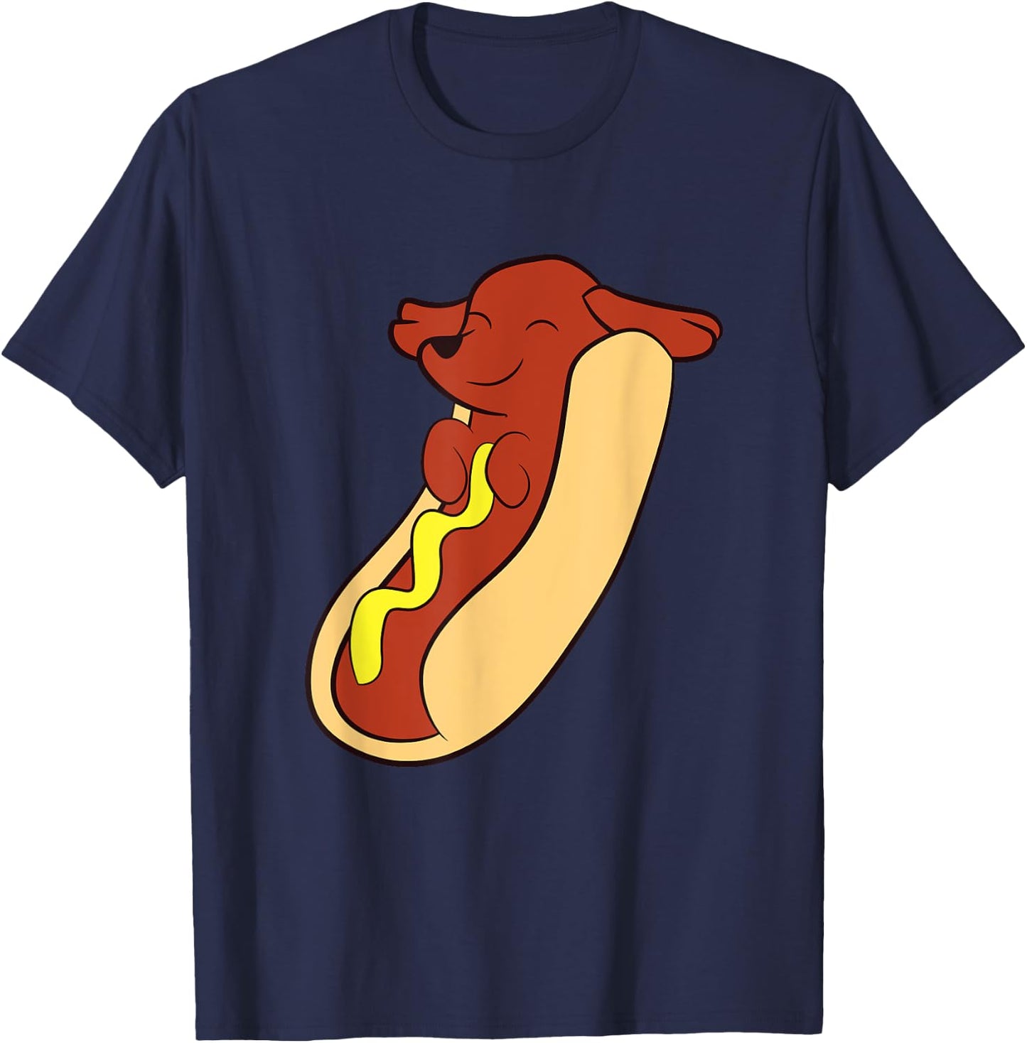 Hotdog Lover Hotdog Dachshund Hot Dog Women Girls Kids T-Shirt - T-Shirt | Navy