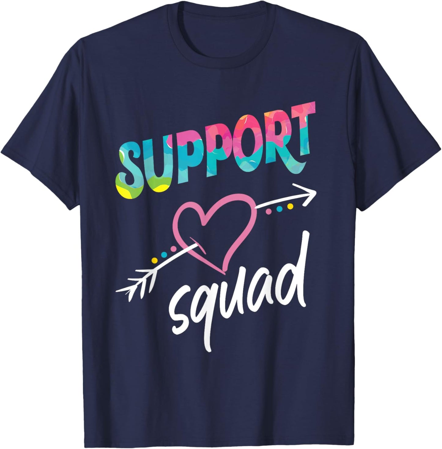 Support Squad T-Shirt - T-Shirt | Navy
