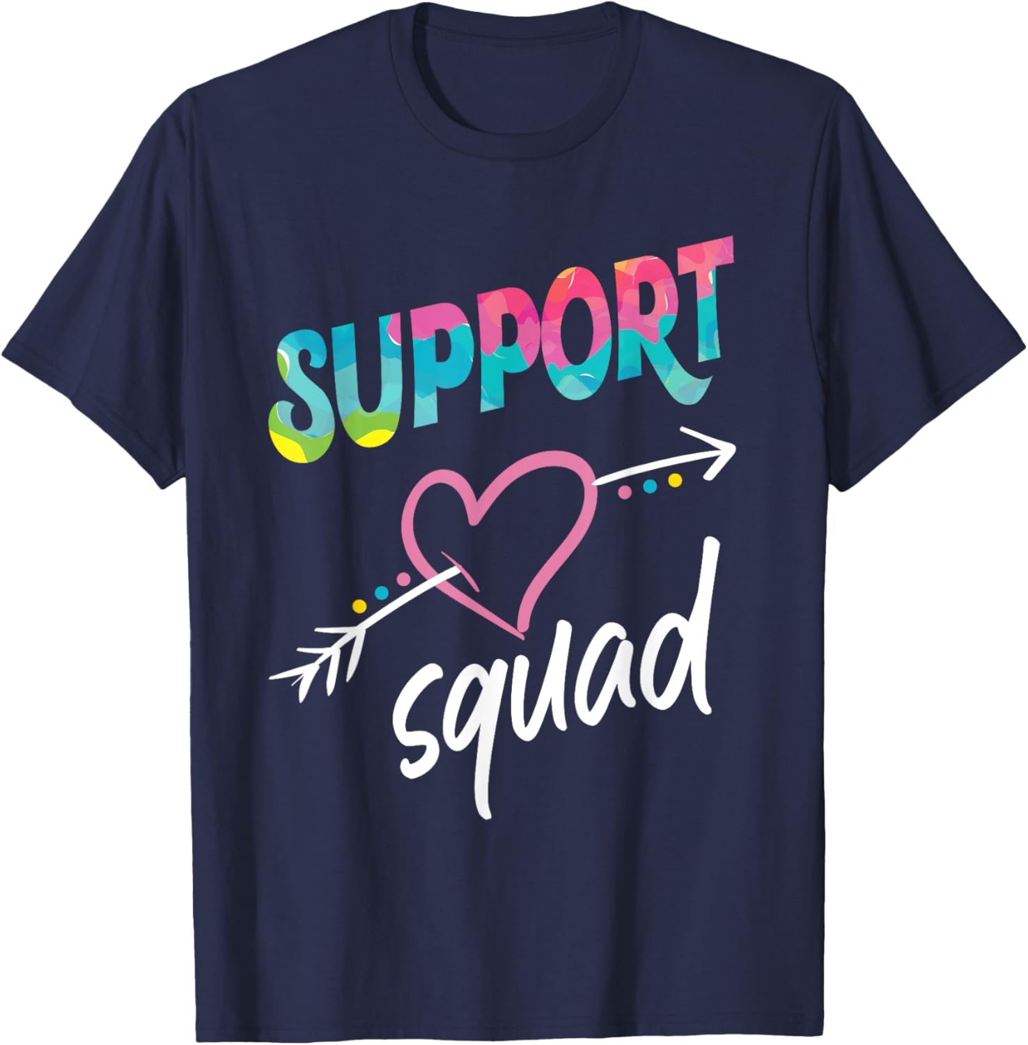 Support Squad T-Shirt - T-Shirt | Navy