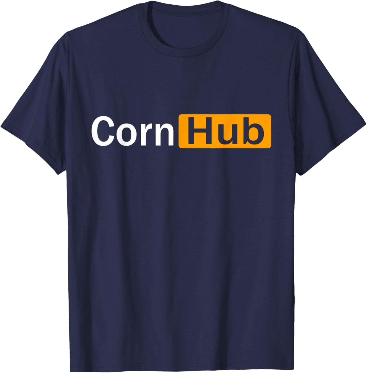 Cornhub Cornhole Cornholer T-Shirt - T-Shirt | Navy
