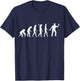 VR Gamer VR Developer Evolution VR Gaming Virtual Reality T-Shirt - T-Shirt | Navy