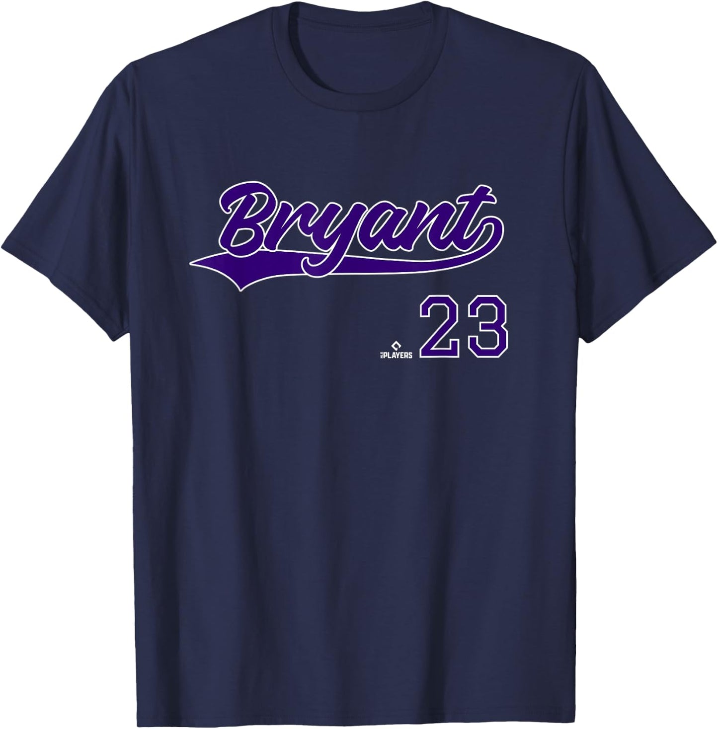 Vintage Gameday Kris Bryant Colorado MLBPA T-Shirt - T-Shirt | Navy