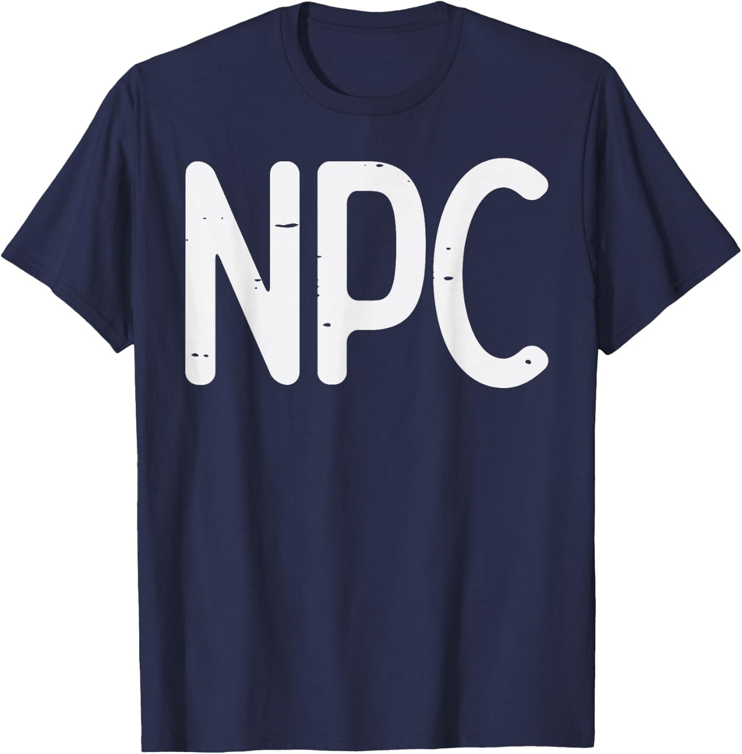 RPG Gamer NPC Funny Non Player Character Men Boys T-Shirt - T-Shirt | Navy