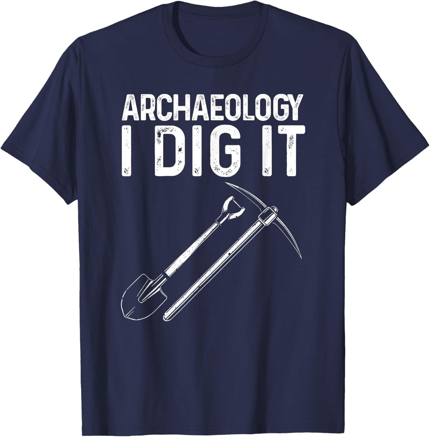 Funny Archaeology Women Artifact Archaeologist Tools T-Shirt - T-Shirt | Navy