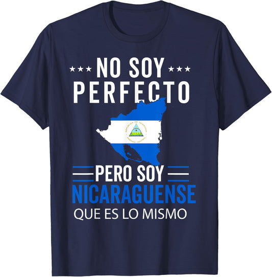 Nicaragua Flag Camiseta Nicaraguan Nicoya Men Hombre Nica T-Shirt - T-Shirt | Navy
