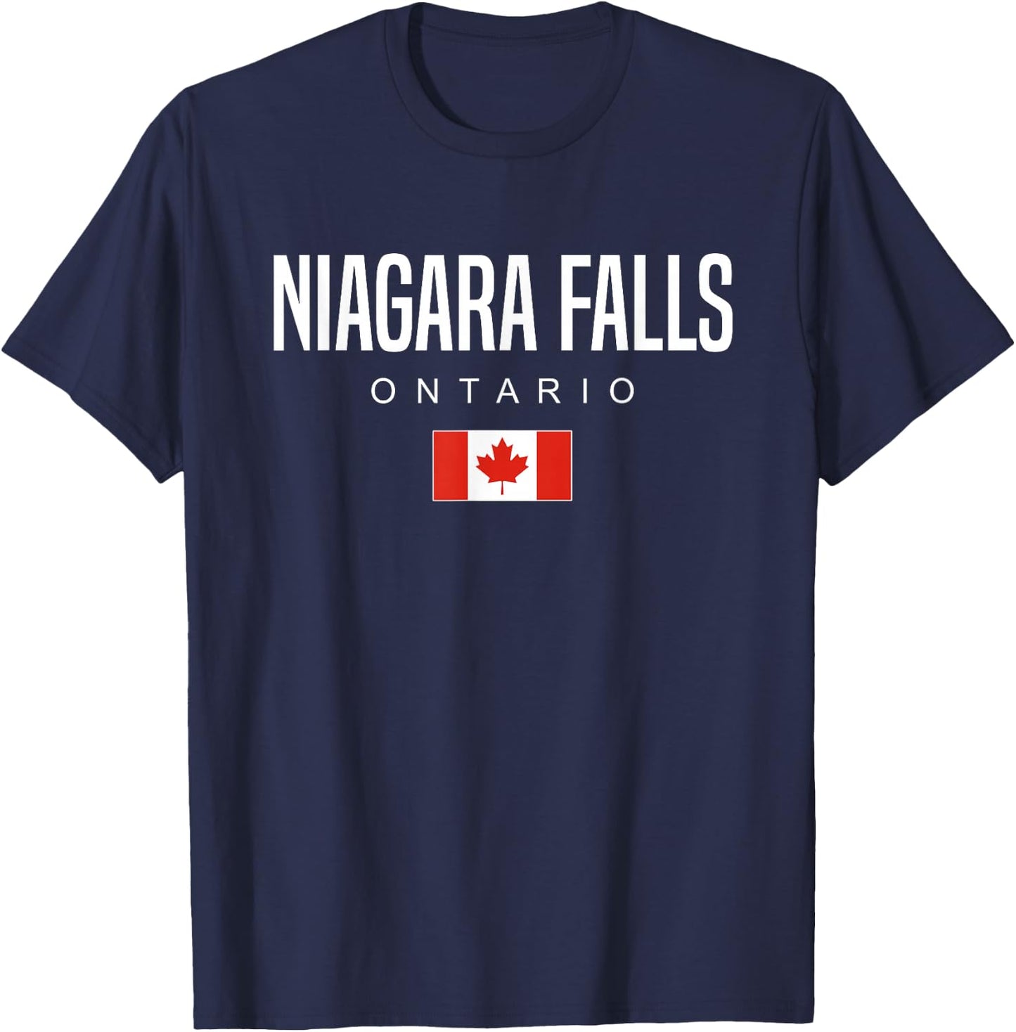 Niagara Falls Ontario Canada T-Shirt - T-Shirt | Navy