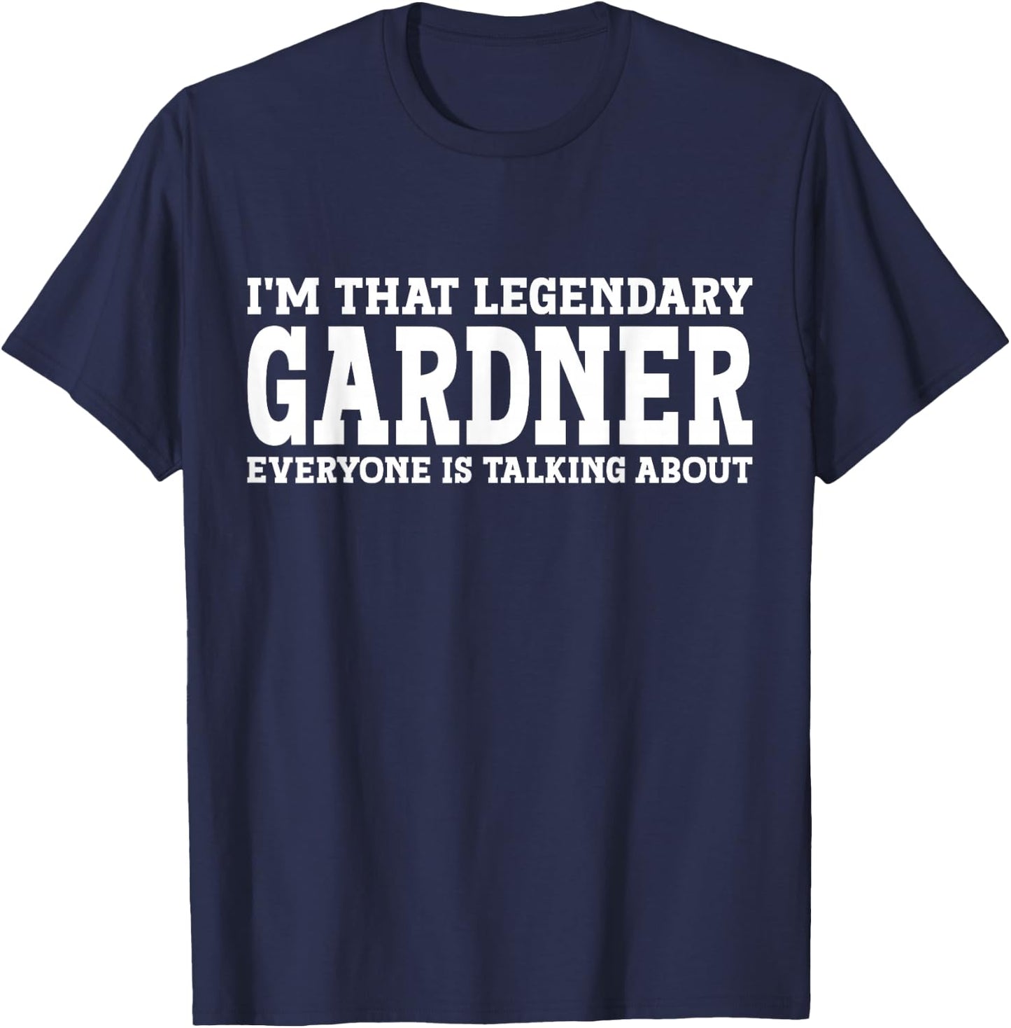 Gardner Surname Funny Team Family Last Name Gardner T-Shirt - T-Shirt | Navy