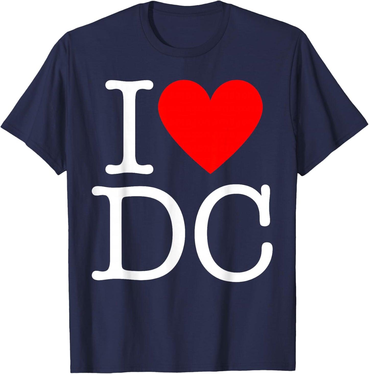 I Heart Washington - I Love DC T-Shirt - T-Shirt | Navy