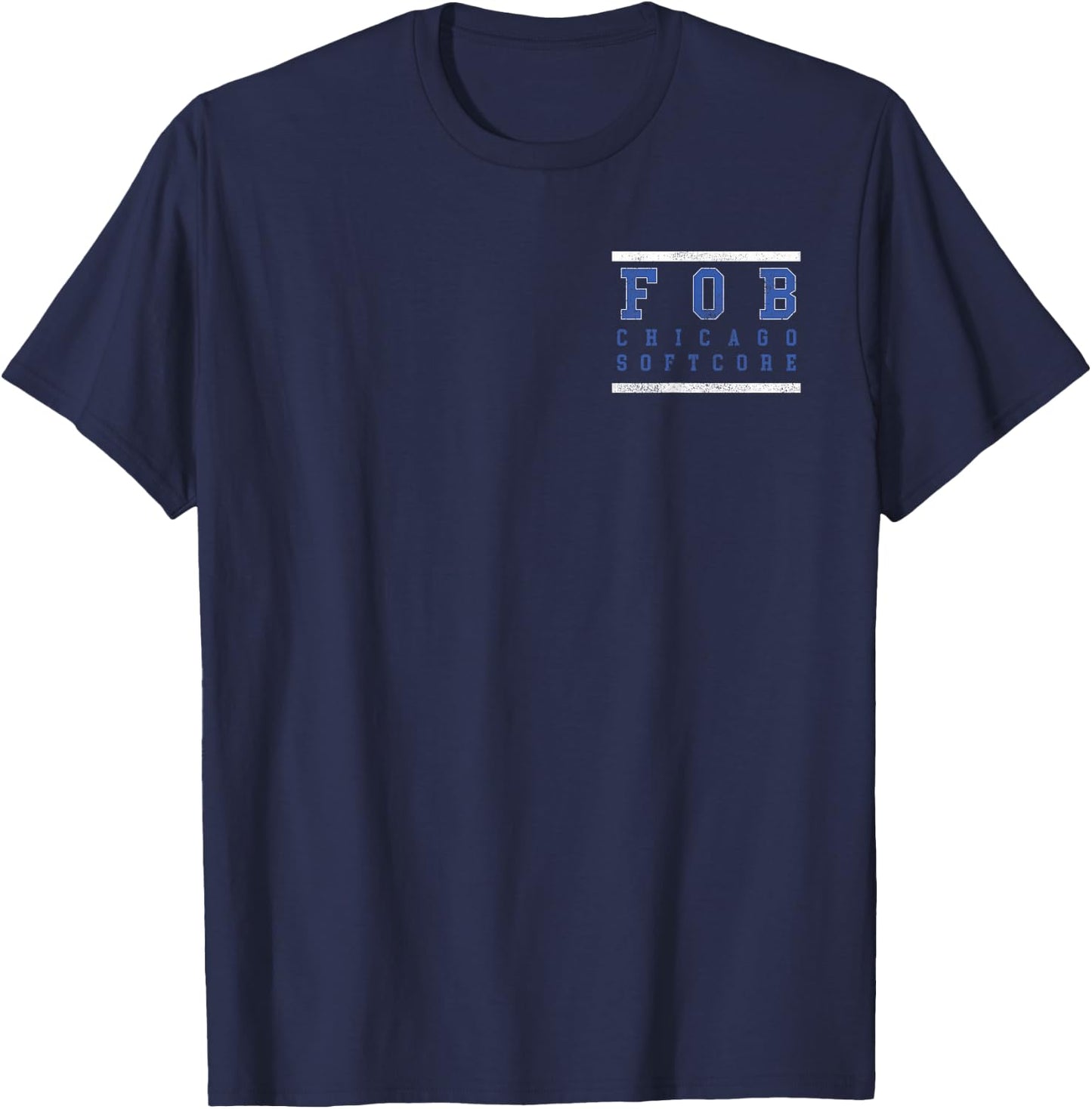 Fall Out Boy - Curse On Your Lips T-Shirt - T-Shirt | Navy