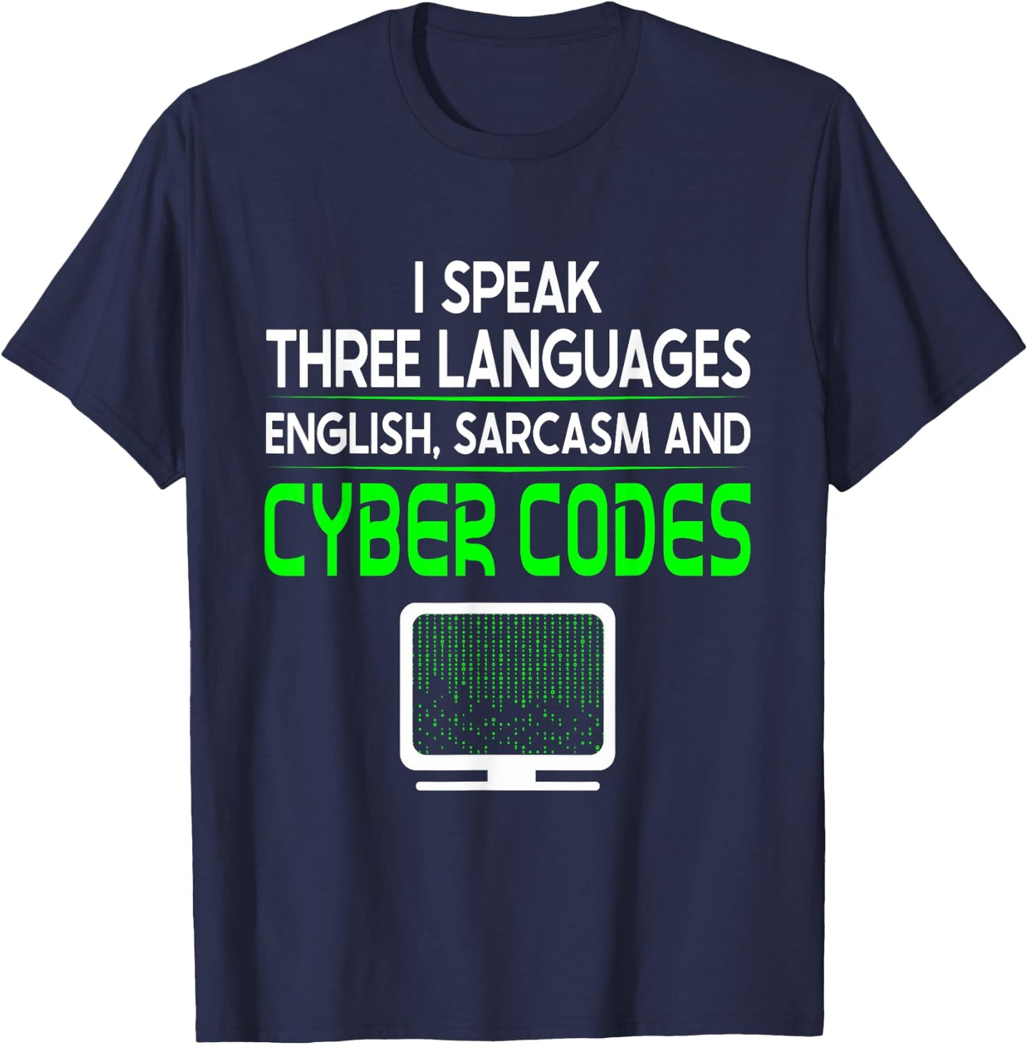 Cyber security Professional Funny IT Security Ethical hacker T-Shirt - T-Shirt | Navy