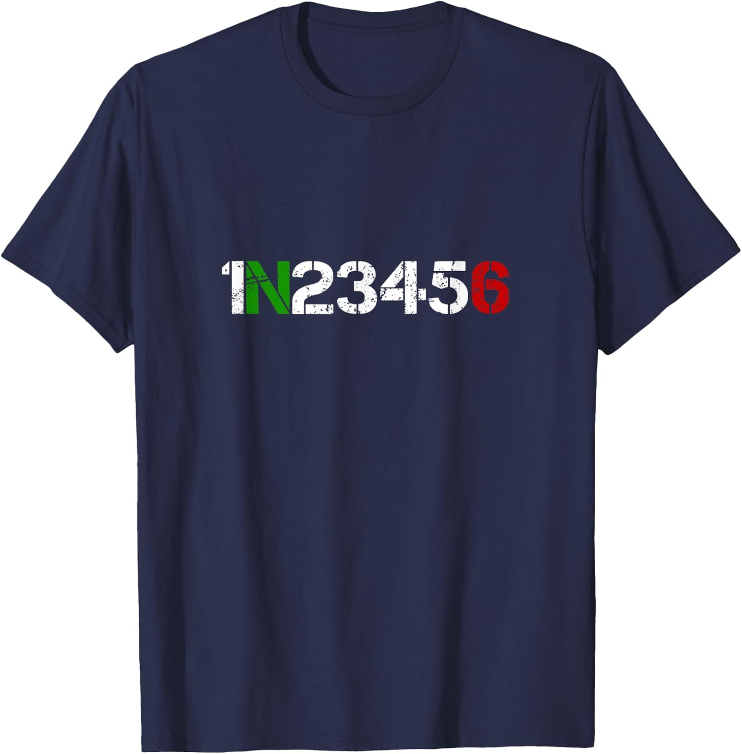 Motorcycle Gear Shift 1N23456 Motorbike Biker Tour T-Shirt - T-Shirt | Navy