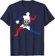 Dominican Flag - Dominican Republic Baseball T-Shirt - T-Shirt | Navy