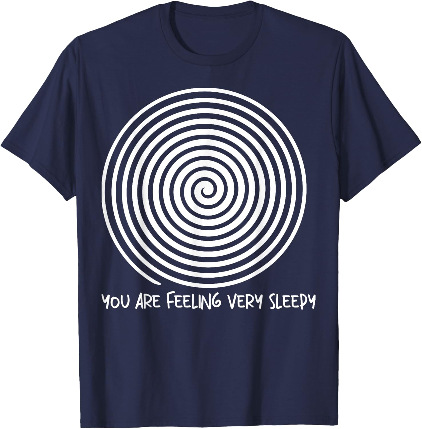 Hypnosis Expert Hypnotizer Hypnotist Mesmerist Hypnotherapy T-Shirt - T-Shirt | Navy