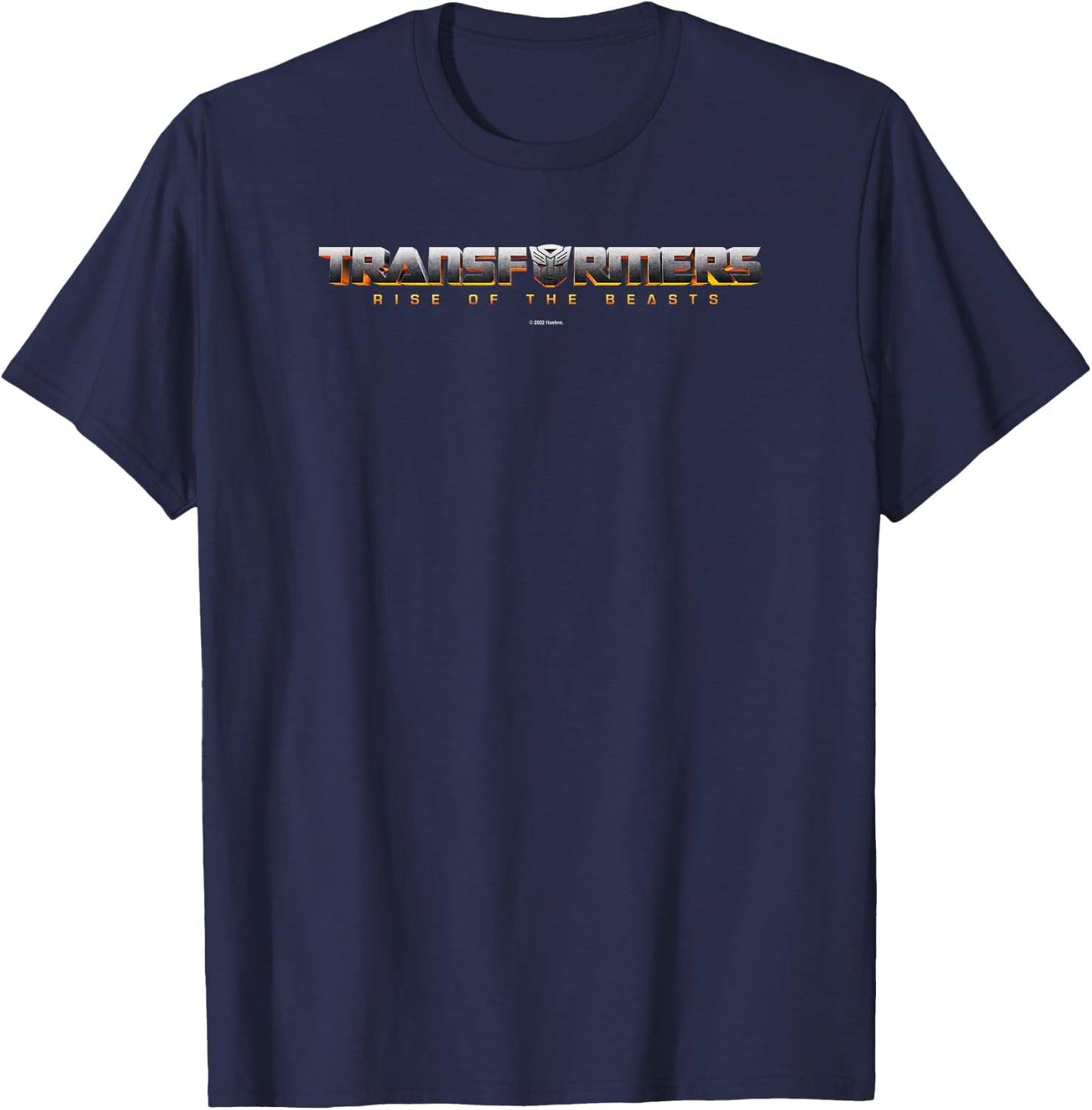Transformers: Rise of The Beasts Shaded Movie Logo T-Shirt - T-Shirt | Navy