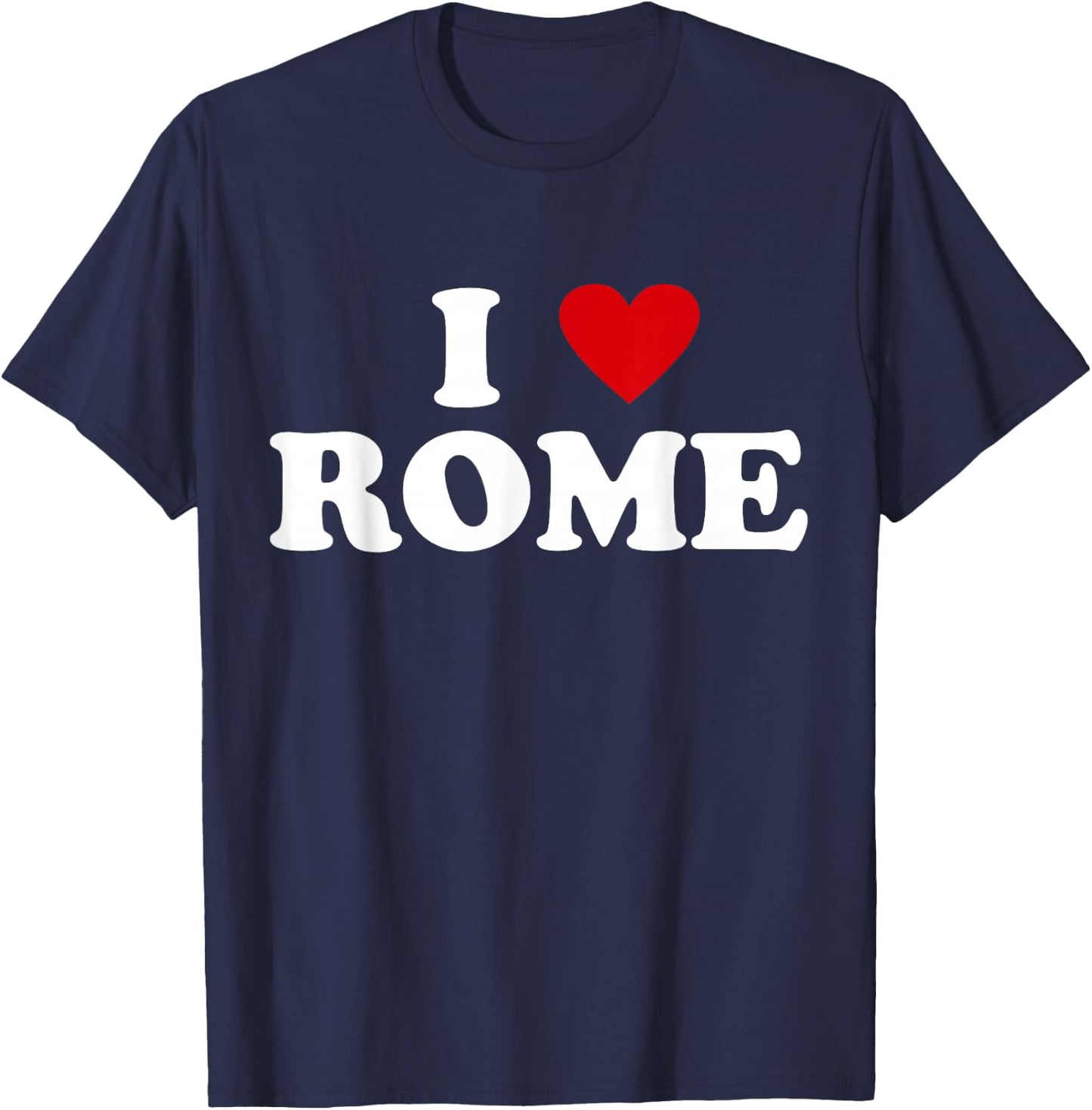 I Heart Italy City - I Love Rome T-Shirt - T-Shirt | Navy