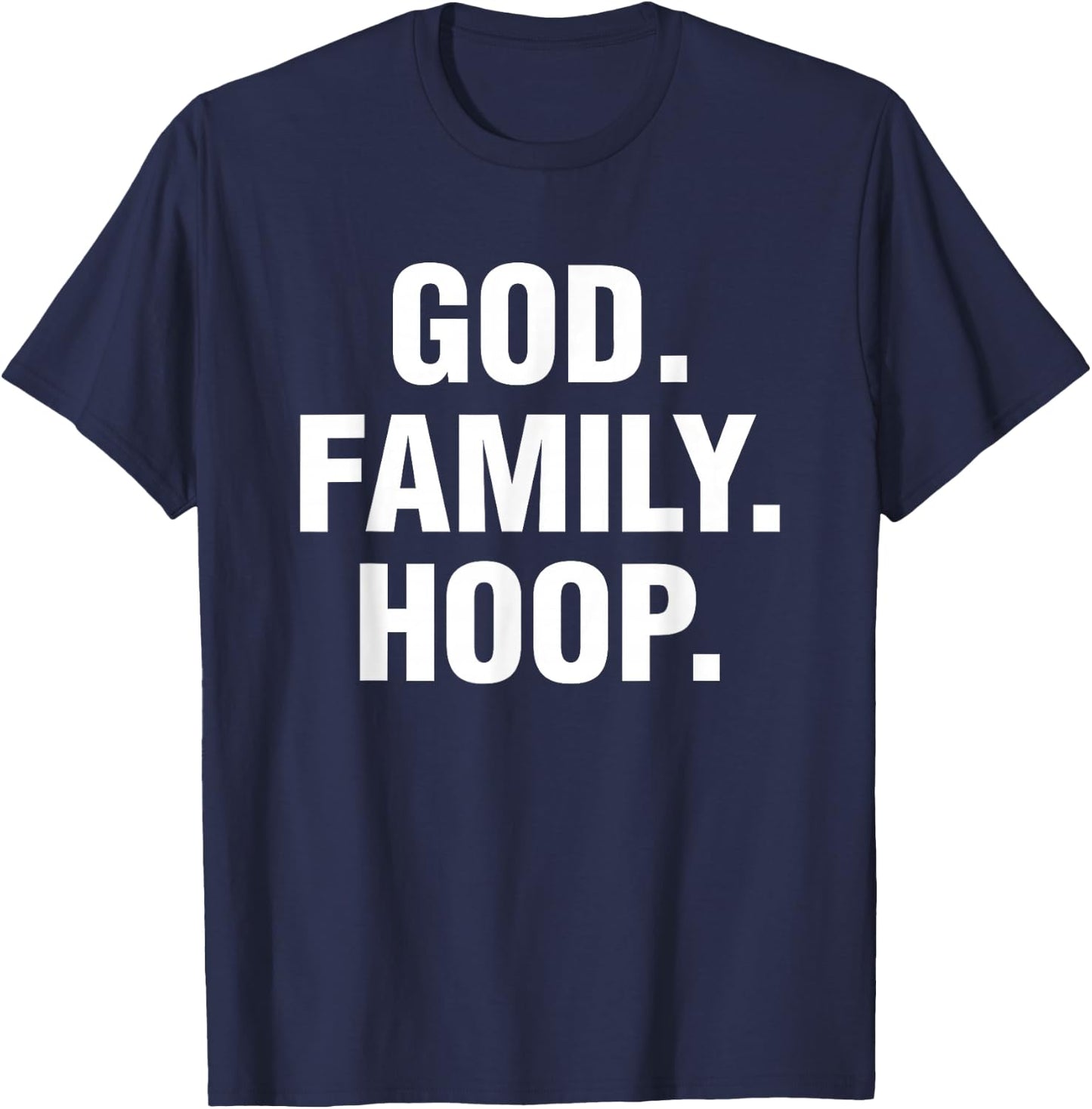 God Family Hoop Gift , Women, Adult, Girls, Boys T-Shirt - T-Shirt | Navy