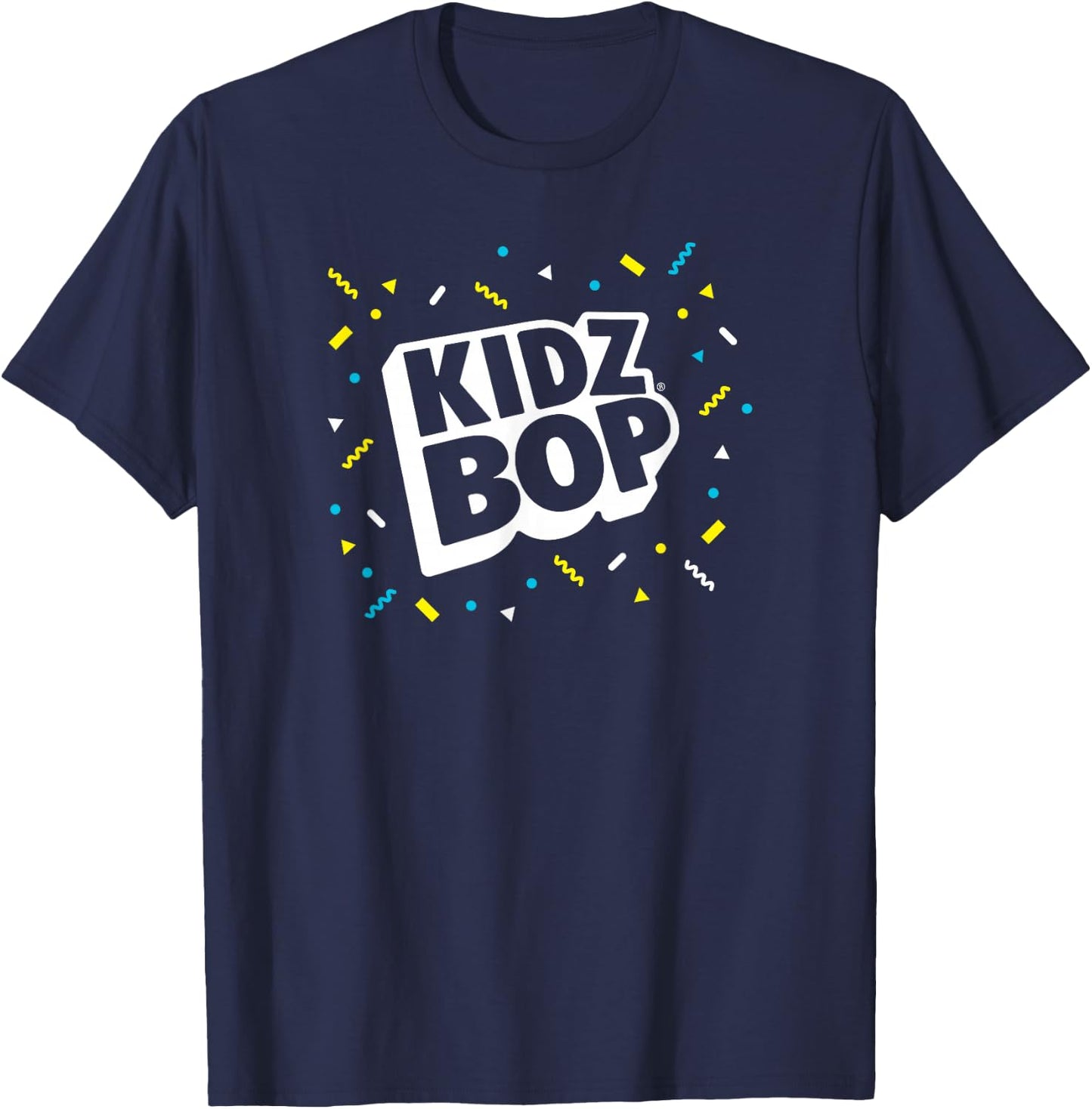 KIDZ BOP - Confetti Logo T-Shirt - T-Shirt | Navy