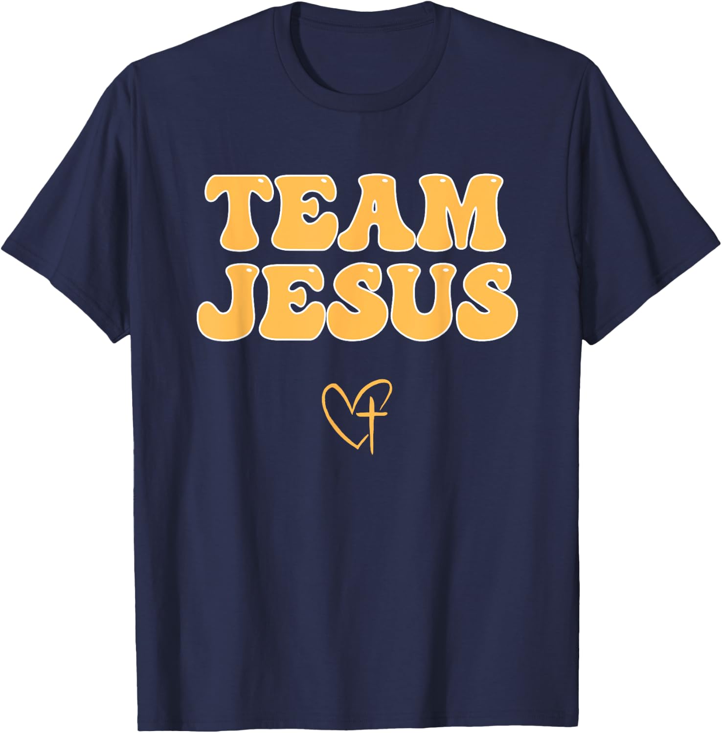 Team Jesus Christian Women T-Shirt - T-Shirt | Navy