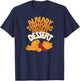Amazon Essentials Winnie the Pooh Thanksgiving Already Thinking About Dessert T-Shirt - T-Shirt | Navy