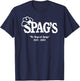 Spags, Massachusetts Vintage Retro Company Worcester T-Shirt - T-Shirt | Navy