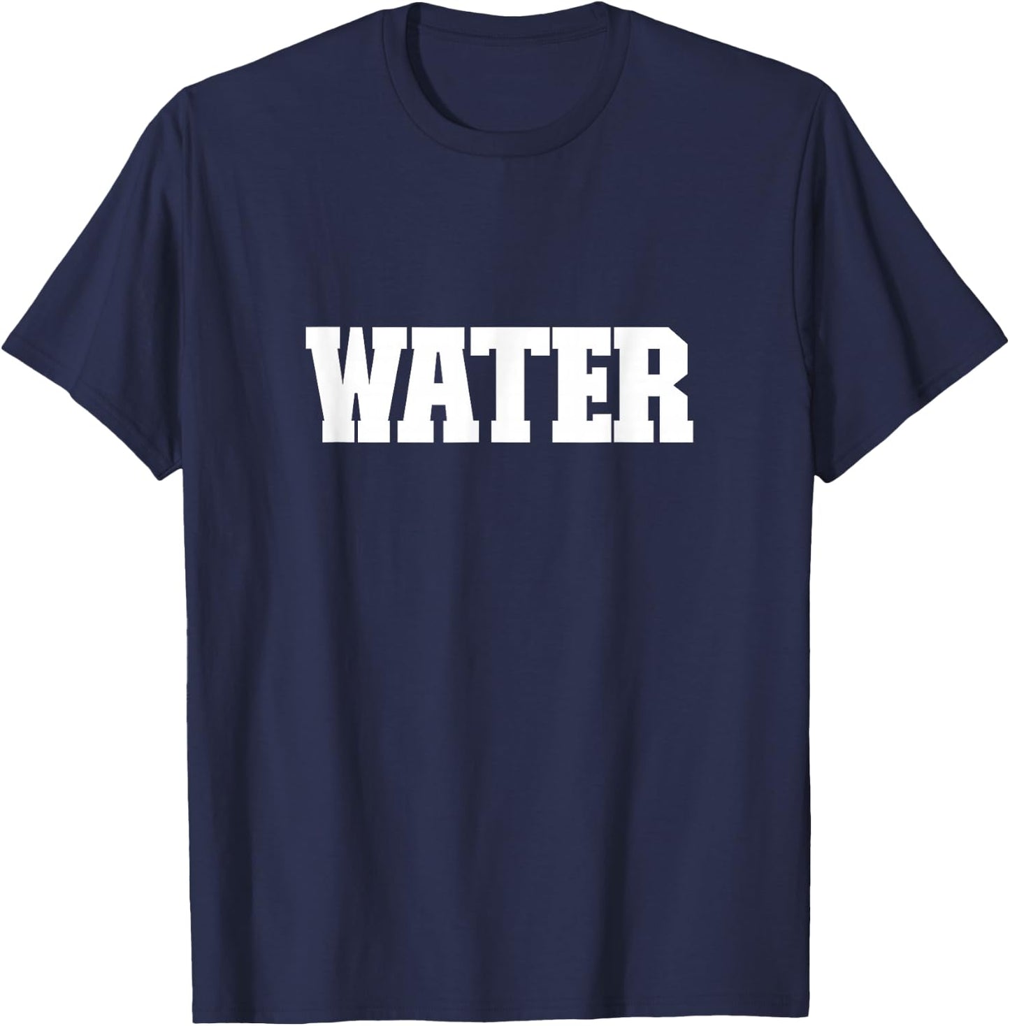 Shirt That Says Water , Women & Kids T-Shirt - T-Shirt | Navy