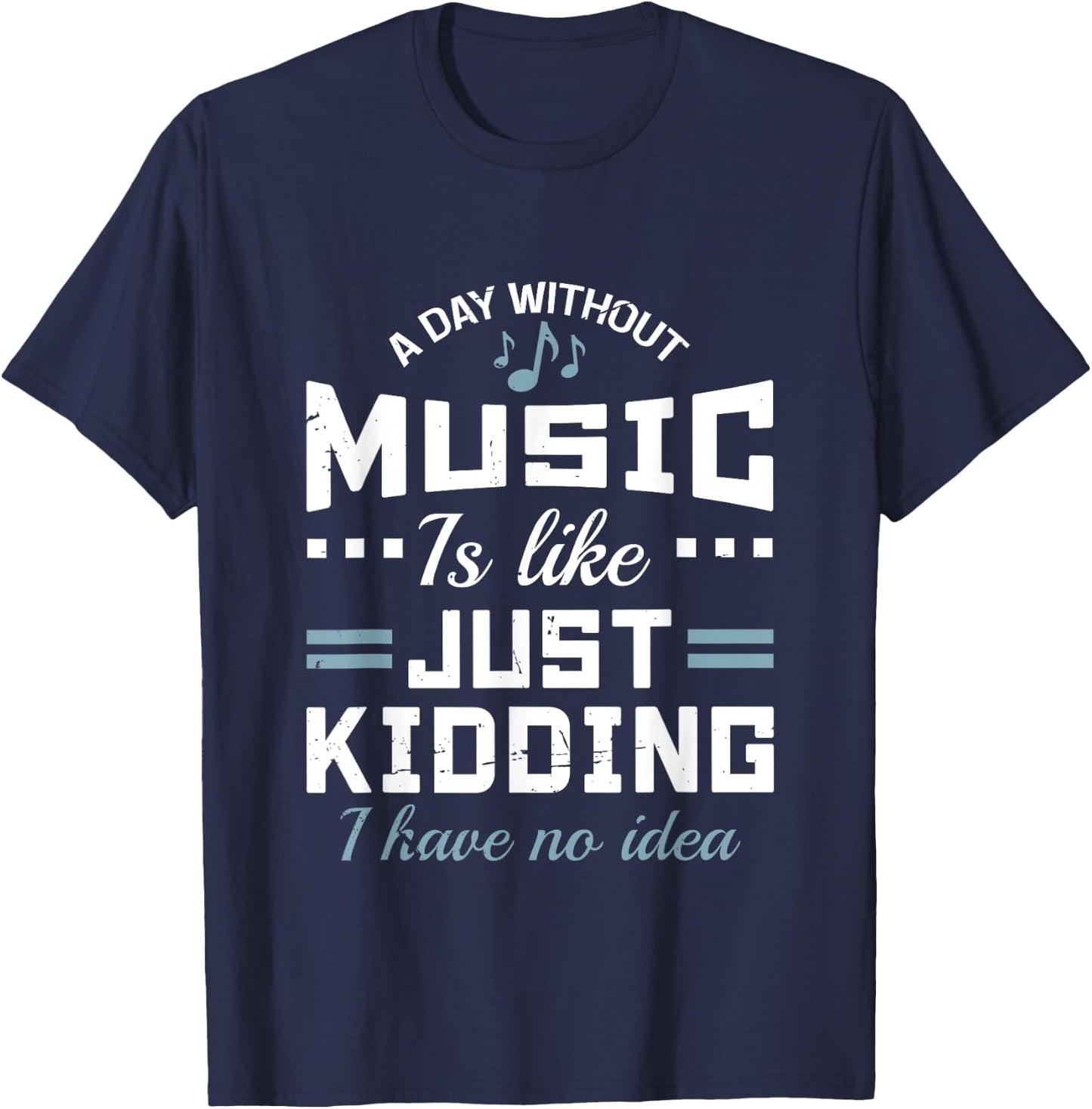 Music Theory Musician Music Teacher Funny Rock , Black T-Shirt - T-Shirt | Navy
