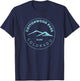 Cottonwood Mountain Pass Colorado Elevated T-Shirt - T-Shirt | Navy