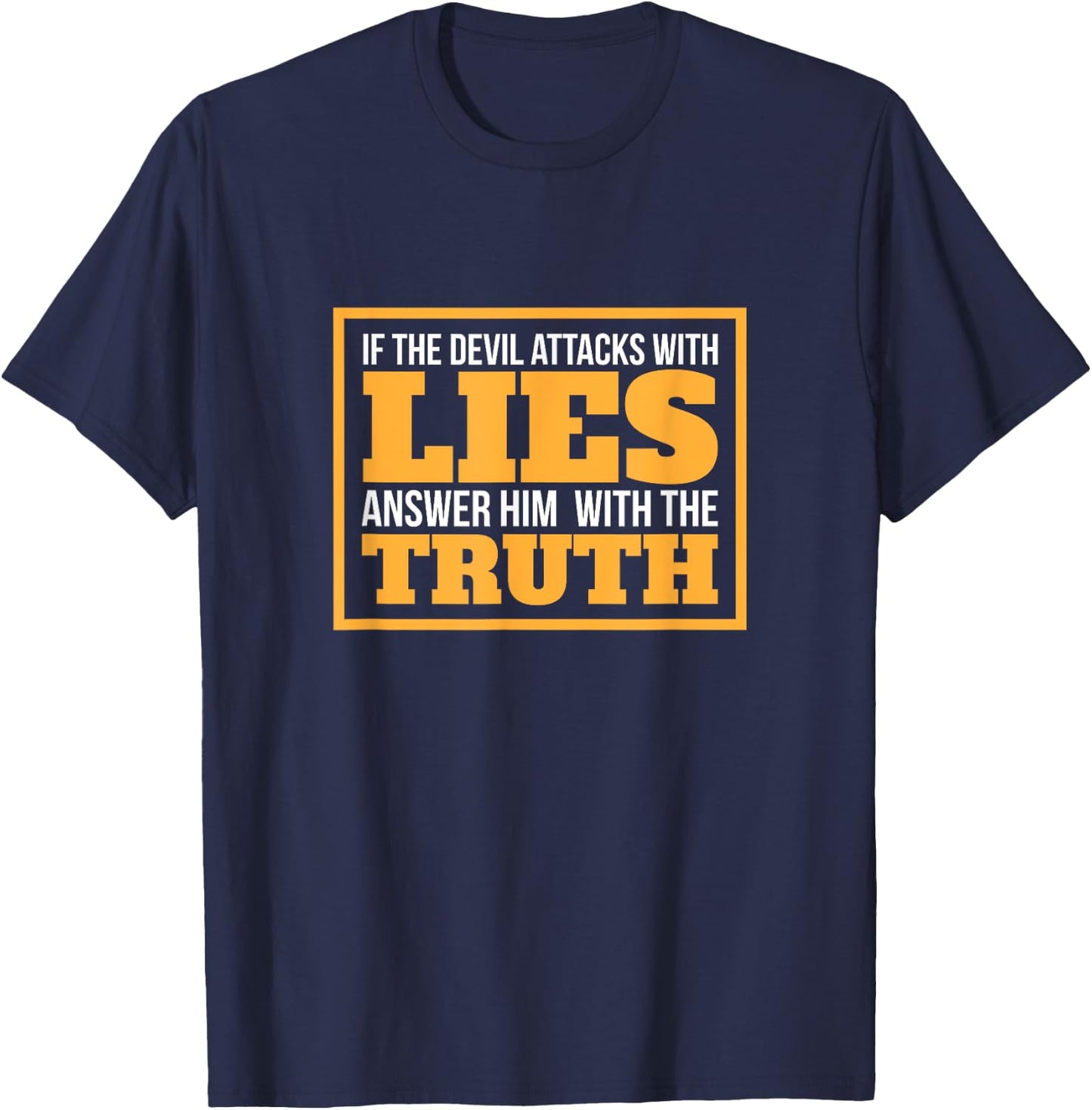 Jesus Men Women Kids Fun Christian Bible Faith Jesus T-Shirt - T-Shirt | Navy