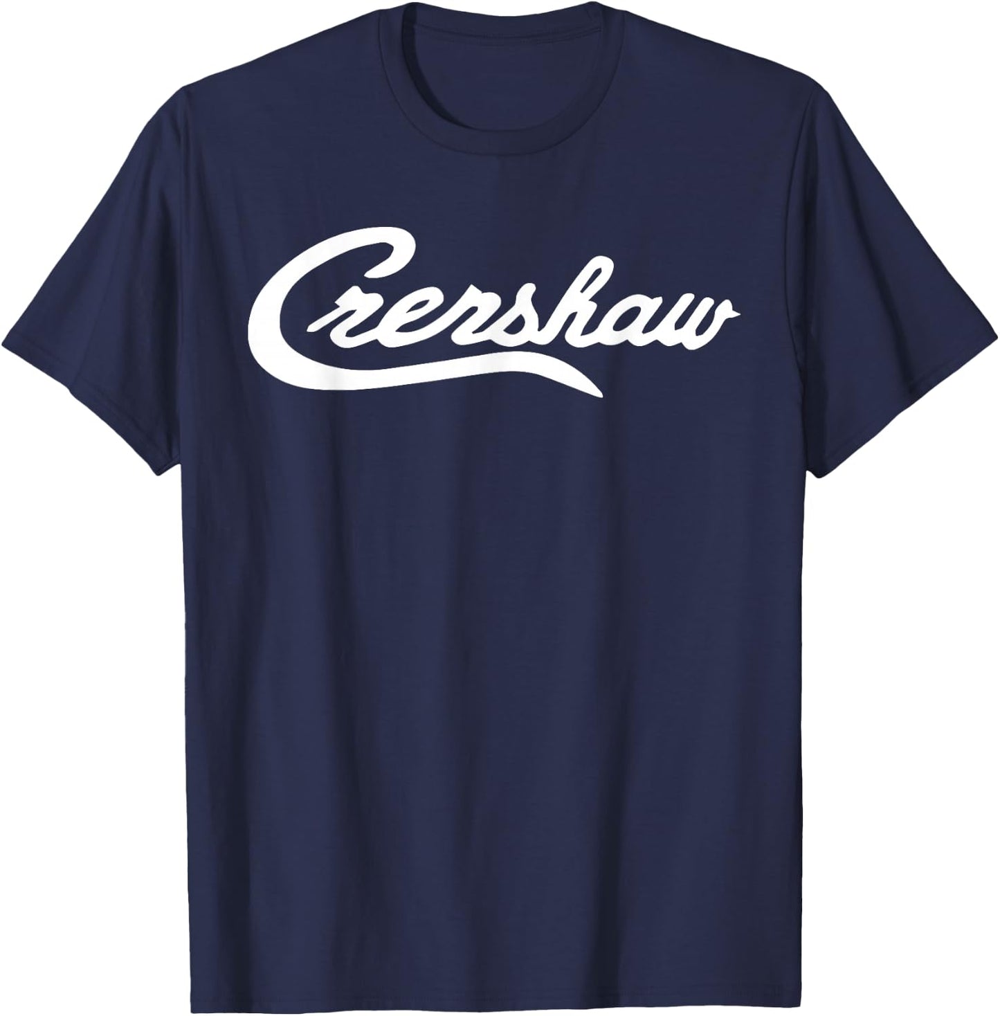 Crenshaw California LA, Los Angeles City T-Shirt - T-Shirt | Navy