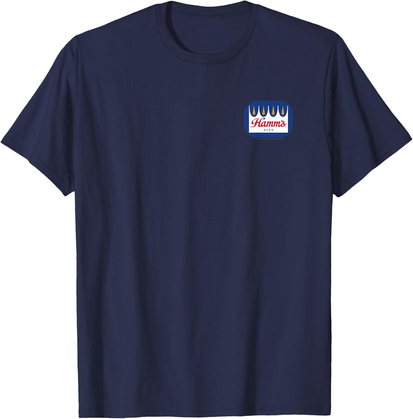 Hamm's - Round Logo T-Shirt - T-Shirt | Navy