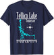 Modern Tellico Lake, Tennessee T-Shirt - T-Shirt | Navy