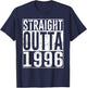 29th Birthday Gifts Straight Outta 1996 Vintage 29 Years Old T-Shirt - T-Shirt | Navy