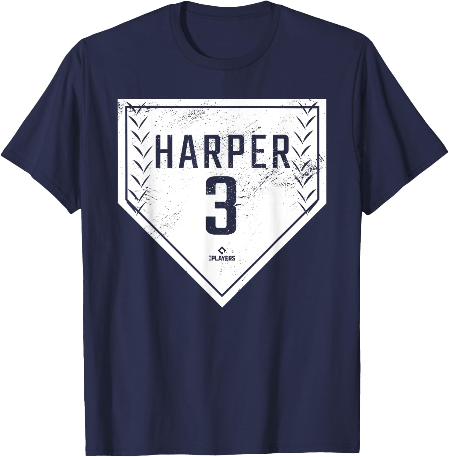 Home Plate Gameday Bryce Harper Philadelphia MLBPA T-Shirt - T-Shirt | Navy