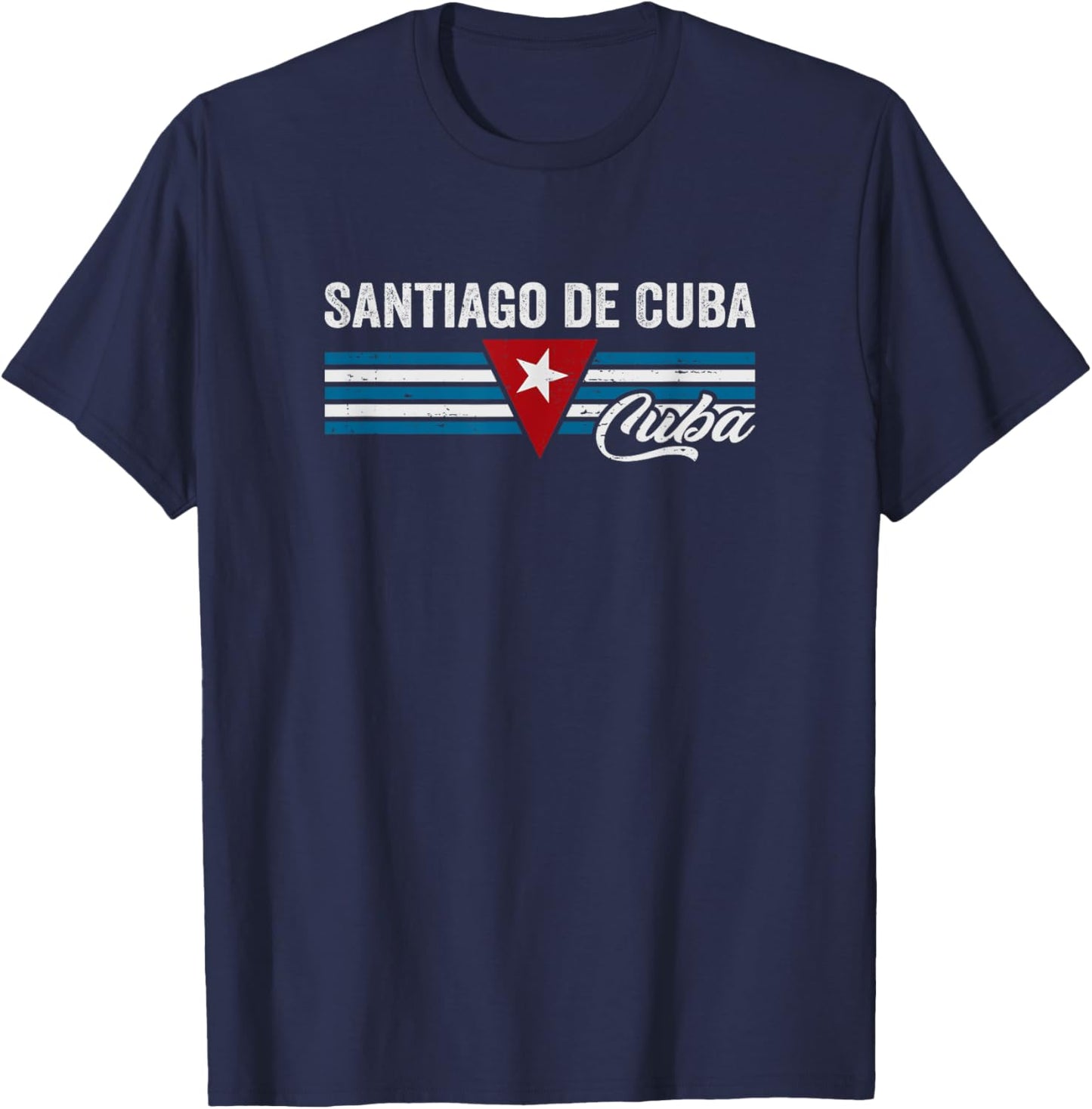 Santiago de Cuba T-Shirt - T-Shirt | Navy